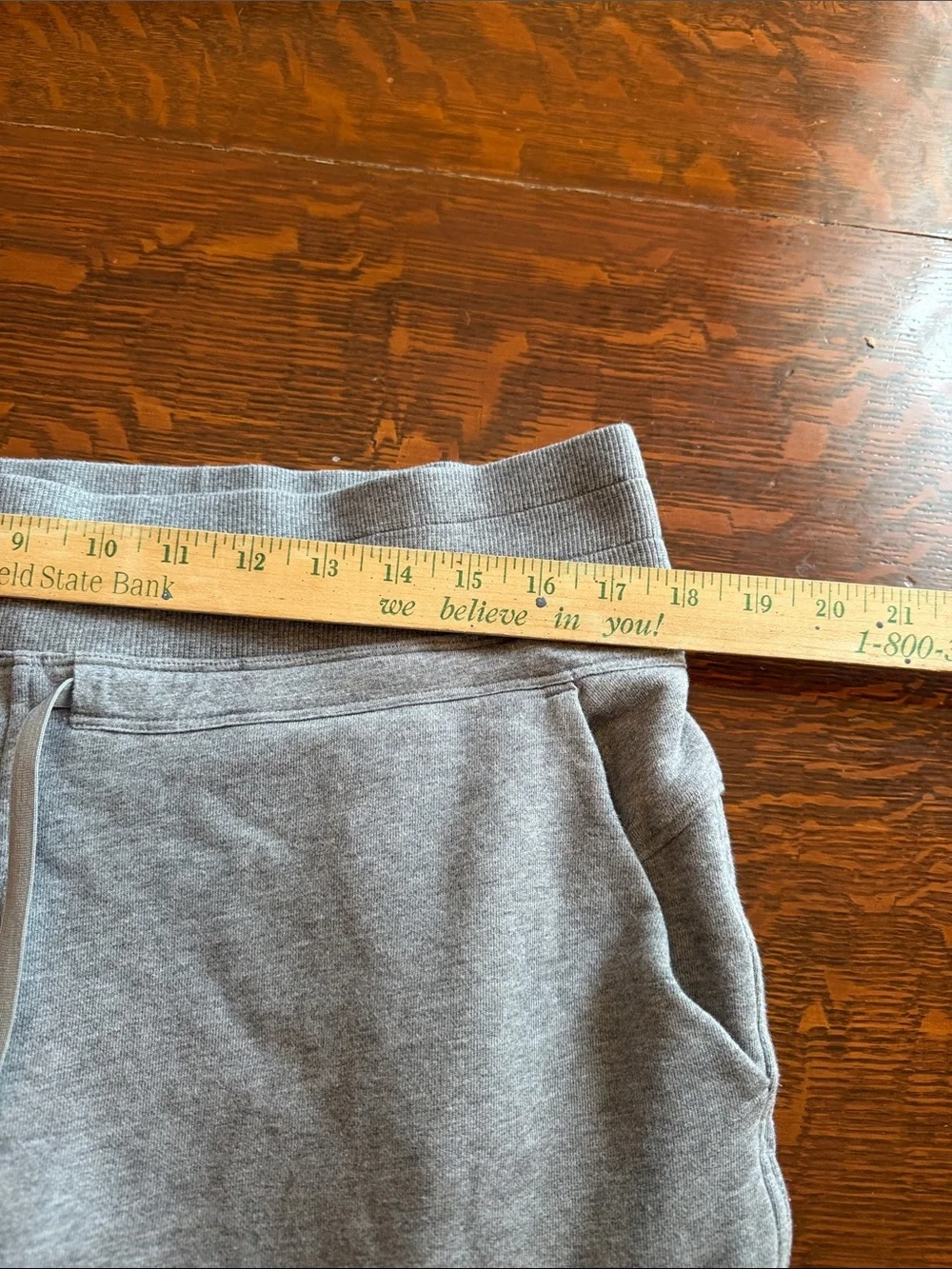 Lululemon Press Pause Jogger Heather Gray Size 12